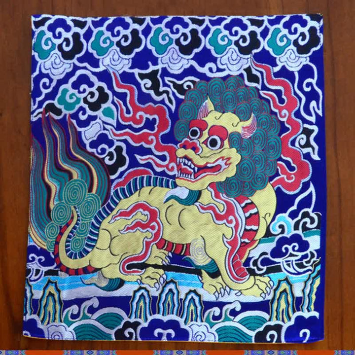 Fengshui Kirin Modlitwa Ołtarz Mata Uzdrawiająca Medytacja Pomyślny Symbol Mata