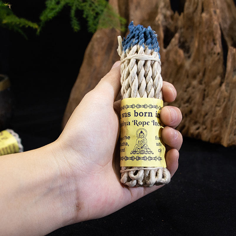 Buddha Stones Nepalskie Kadzidło Liny Oczyszczające Medytacja Uzdrawiająca