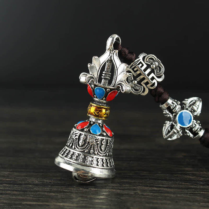 Tybet Om Mani Padme Hum Vajra Dorje Duchowa dekoracja wisząca w samochodzie