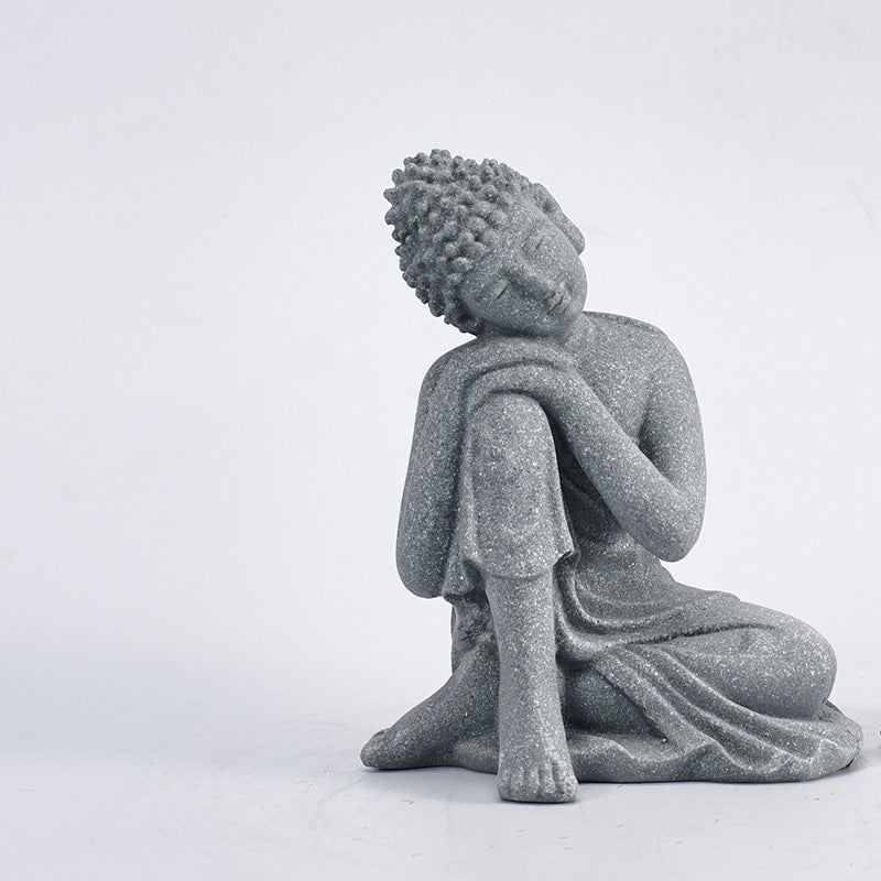 Buddha Stones Siedząca Medytacja Budda Błogosławieństwo Współczucie Dekoracja