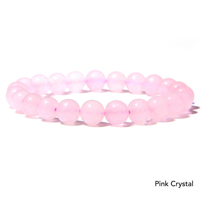Bransoletka z koralików Natural Agat Stone Crystal Balance