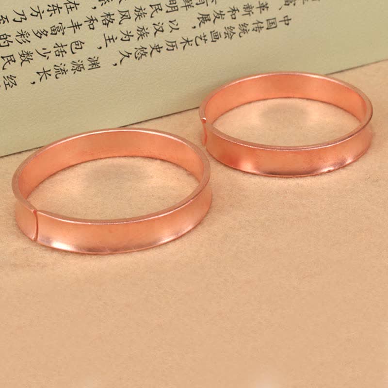 Bransoletka z mankietem Copper Wealth Luck