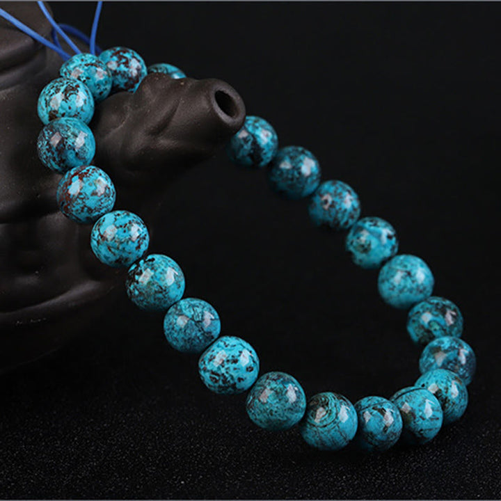 Bransoletka z Buddha Stones Naturalny kamień Feniks Siła Odwaga