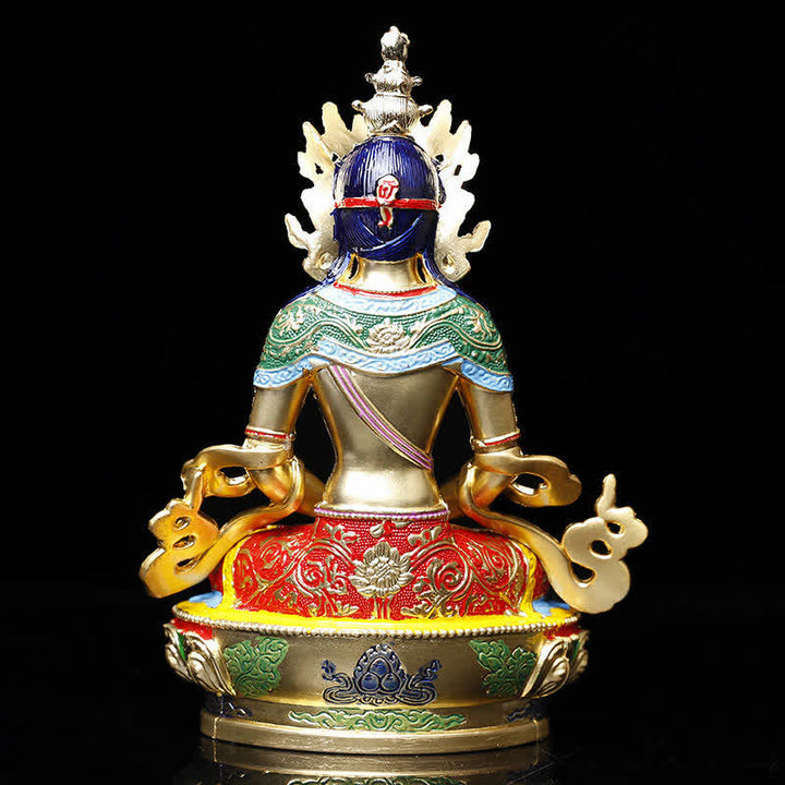 Buddha Stones Figurka Buddy Długowieczności Posąg Spokoju Dekoracja Domu
