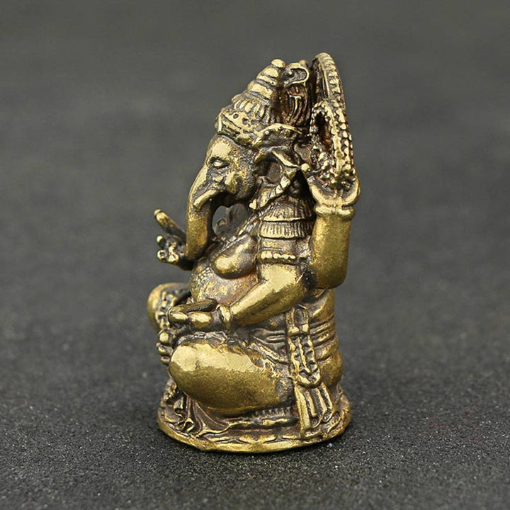 Ganesh Ganpati Słonia Statuetka Bogactwo Wystrój Domu - image 3