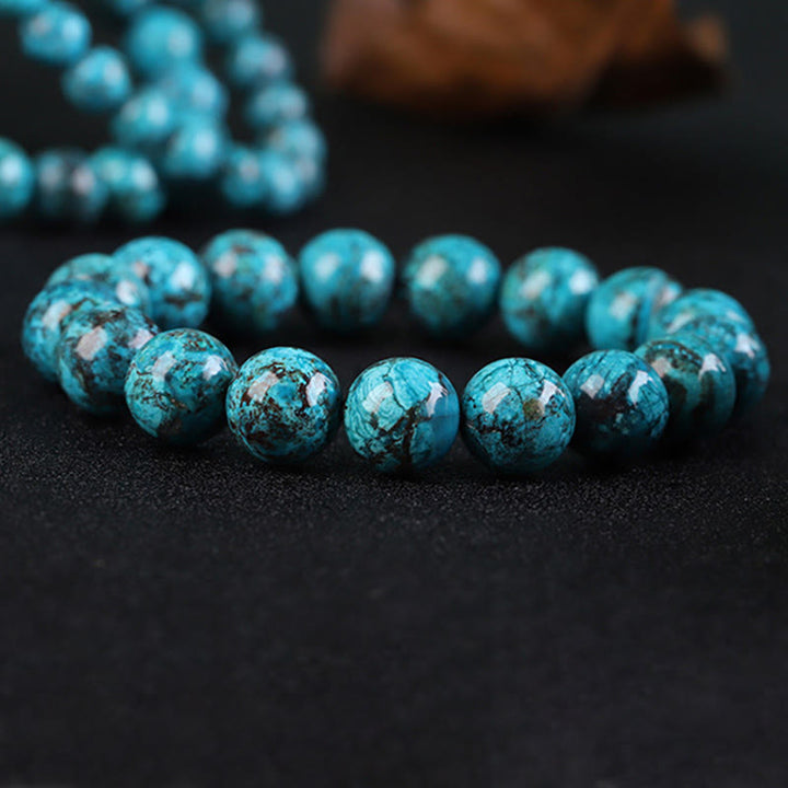 Bransoletka z Buddha Stones Naturalny kamień Feniks Siła Odwaga