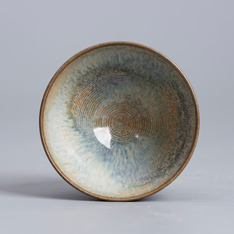 Buddha Stones Jingdezhen Malowana ręcznie porcelana Ru Kiln Hanfu Dziewczyna Kwiat Ceramiczny Filiżanka Kung Fu Filiżanki do herbaty