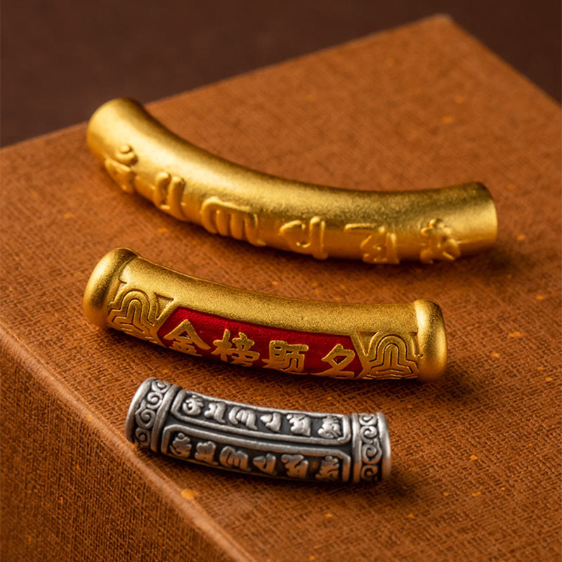 Buddha Stones 999 Srebro Sterlingowe Tybet Ręcznie Robione Om Mani Padme Hum Fu Charakter TopRank Charakter Szczęście Bransoletka Pleciona