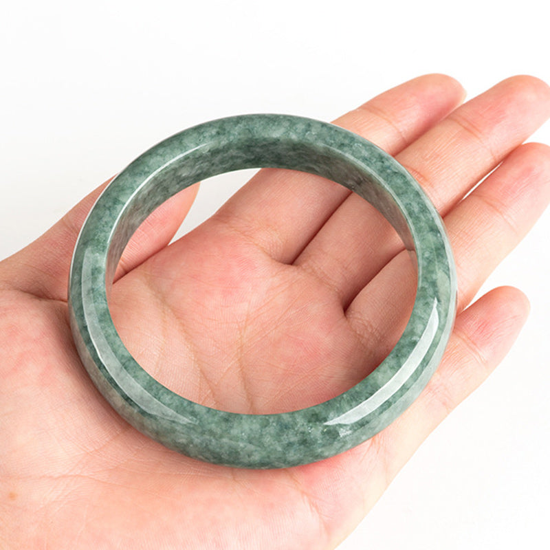 Bransoletka z naturalnego jadeitu , Buddha Stones , szczęścia i bogactwa