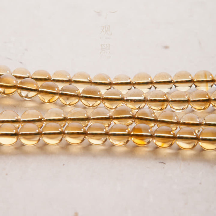 Buddha Stones 108 Koraliki Mala 925 Srebro Sterling Cytryn Sandałowiec Turkus Ochrona Bransoletka Dobrobytu - image 13