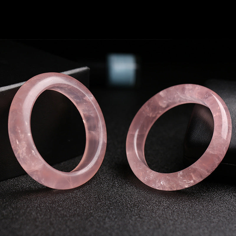 Bransoletka Buddha Stones Natural Rose Quartz Love Caring - image 5