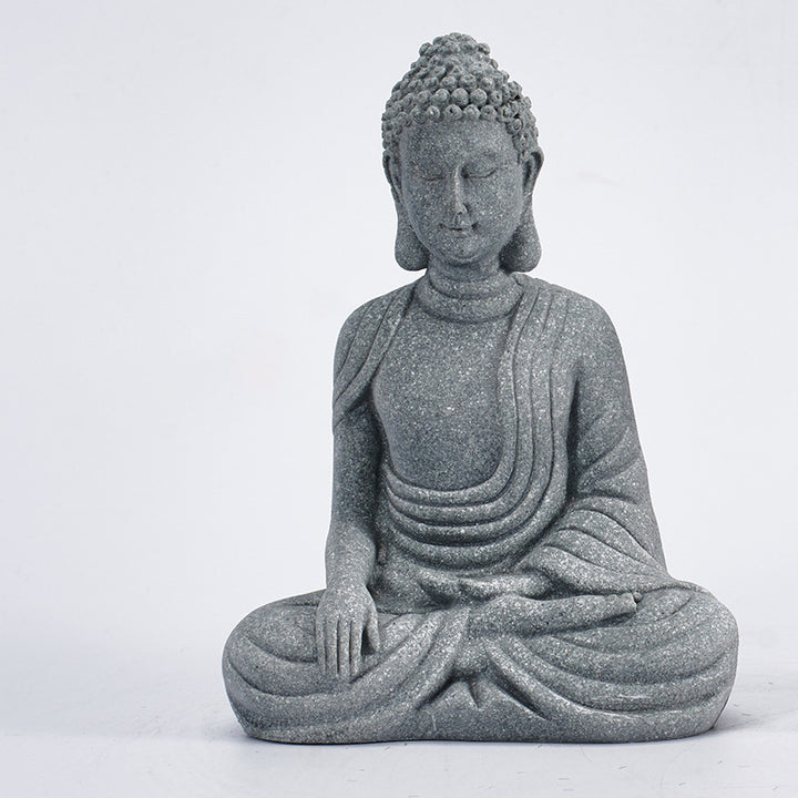 Buddha Stones Siedząca Medytacja Budda Błogosławieństwo Współczucie Dekoracja