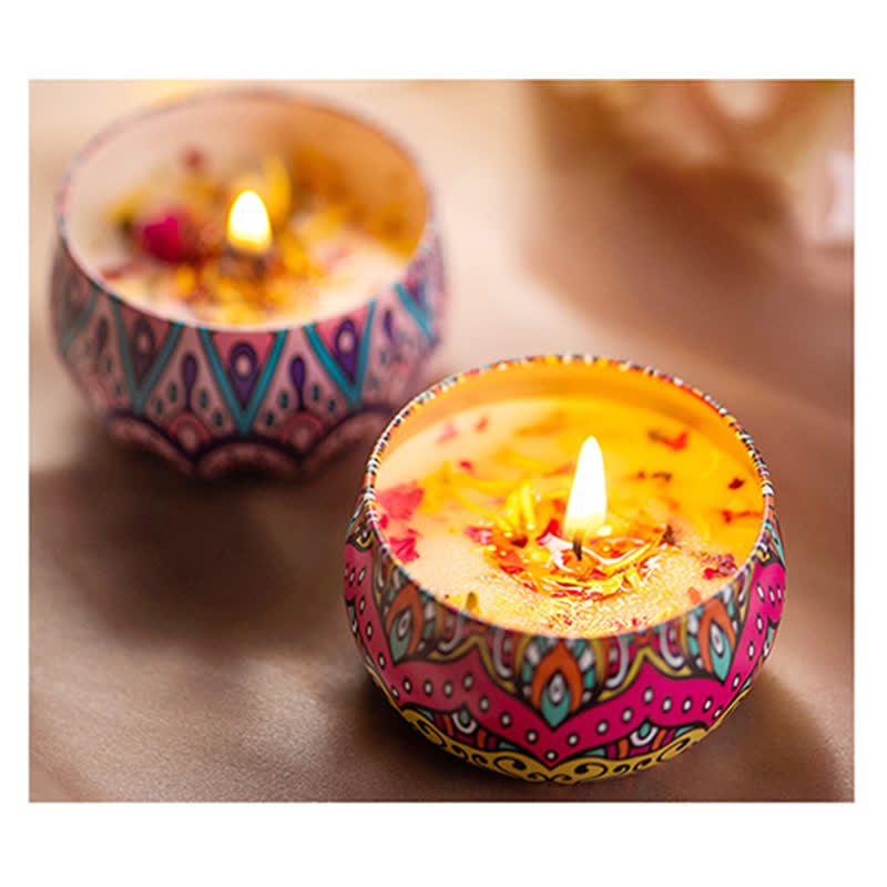 Biała herbata, kwiat imbiru, lawenda, gardenia, zapachowa świeca sojowa, prezent dla rodziny i przyjaciół - image 0