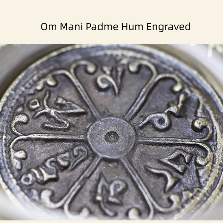 Buddha Stones Tybetańska misa dźwiękowa do medytacji, ręcznie robiona, zestaw mis śpiewających do uzdrawiania i uważności - image 14