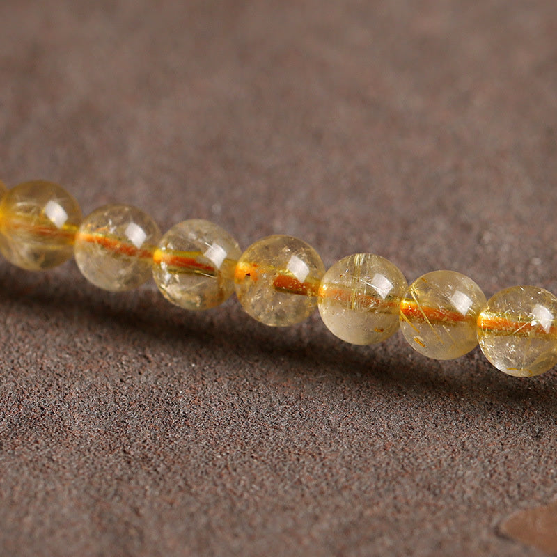 Bransoletka ochronna Buddha Stones Natural Citrine Prosperity