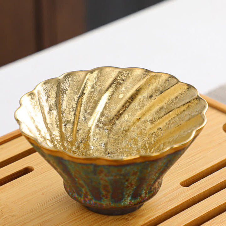 Kolorowe ceramiczne filiżanki do herbaty z Buddha Stones - 9,2 cm * 5 cm * 100 ml - image 26