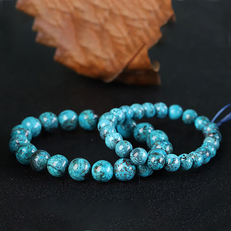 Bransoletka z Buddha Stones Naturalny kamień Feniks Siła Odwaga