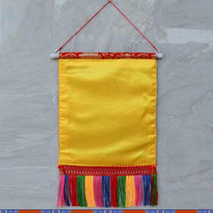 Feng Shui Kirin Duchowa Kolorowa Ścienna Sztuka Tassel