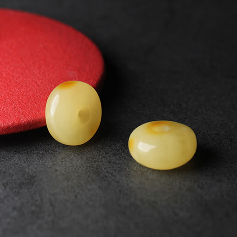 108 Mala Beads Naturalny Cytryn Bursztyn Peace Buckle Czerwony Agat PiXiu Ochrona Bransoletka Charm - image 15