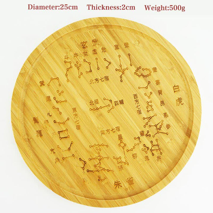 Mapa Feng Shui Bamboo Bagua Mapa Harmonii Energii - Mapa i konstelacja Bagua - image 5