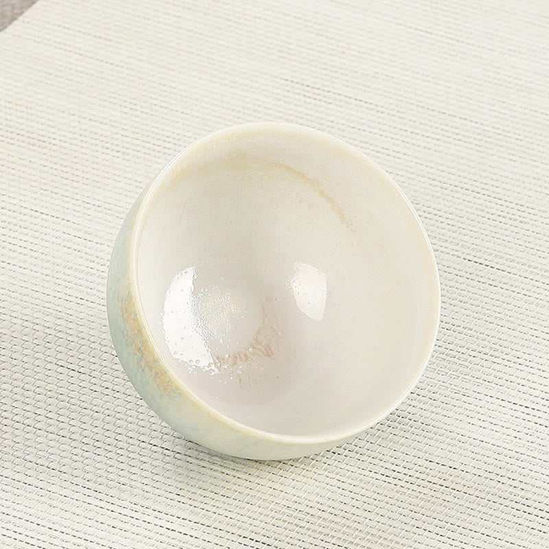 Buddha Stones Kreatywna Zielona Ceramiczna Filiżanka Do Herbaty Kung Fu
