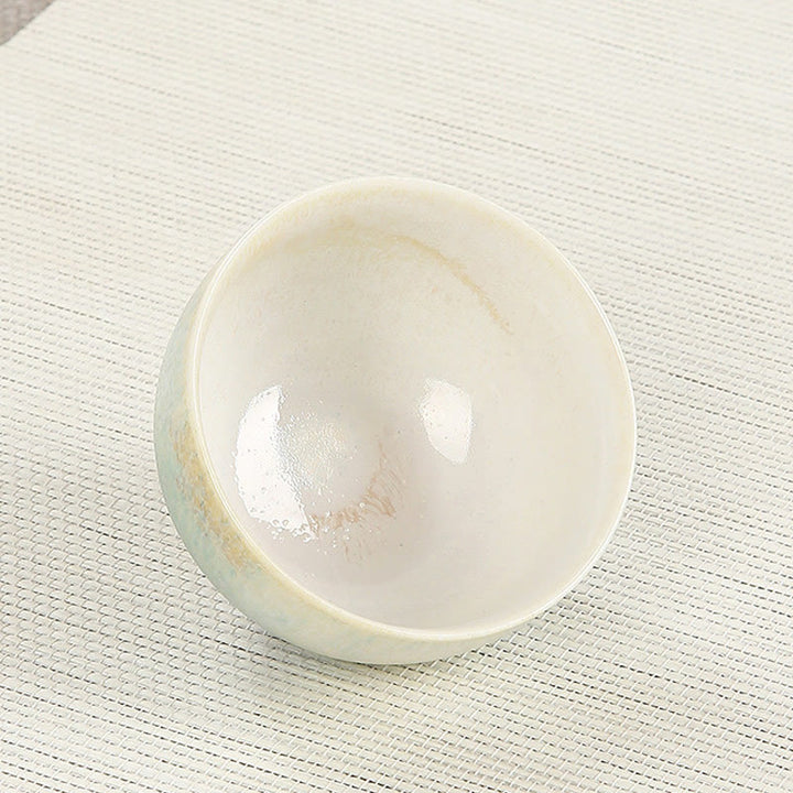 Buddha Stones Kreatywna Zielona Ceramiczna Filiżanka Do Herbaty Kung Fu