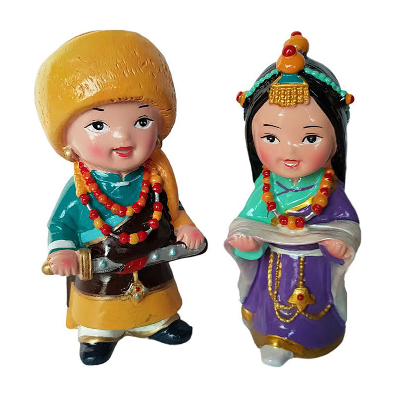 Buddha Stones malowane ręcznie tybetańskie figurki kreatywny dom biuro dekoracja samochodu ozdoba