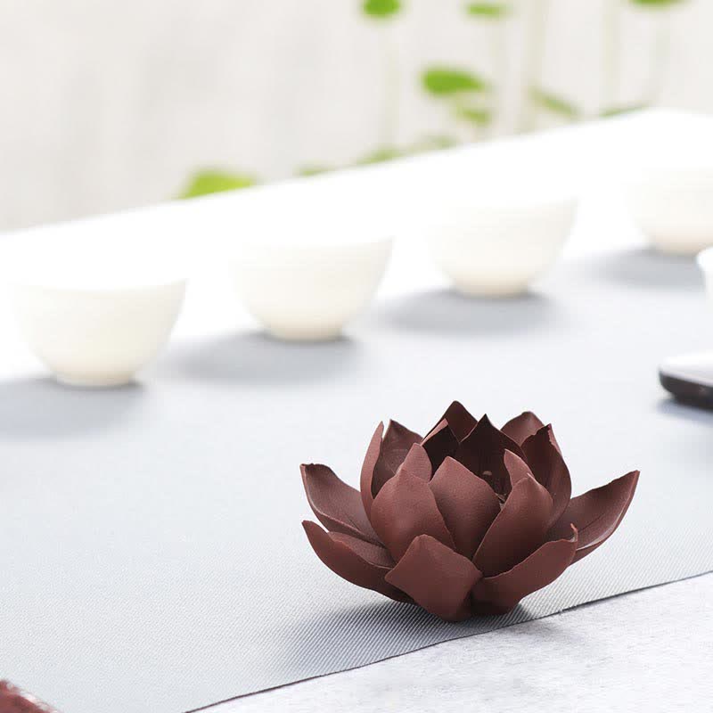 Buddha Stones Tybetański Lotos Pozytywny Pokój Kadzielnica Dekoracja