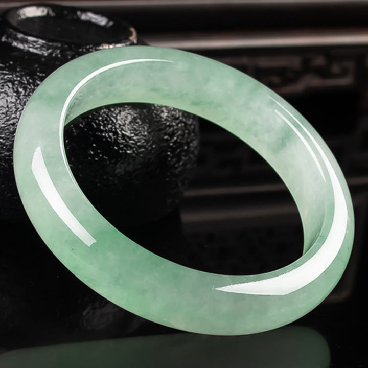 Bransoletka z Buddha Stones Jade Protection Healing Bangle