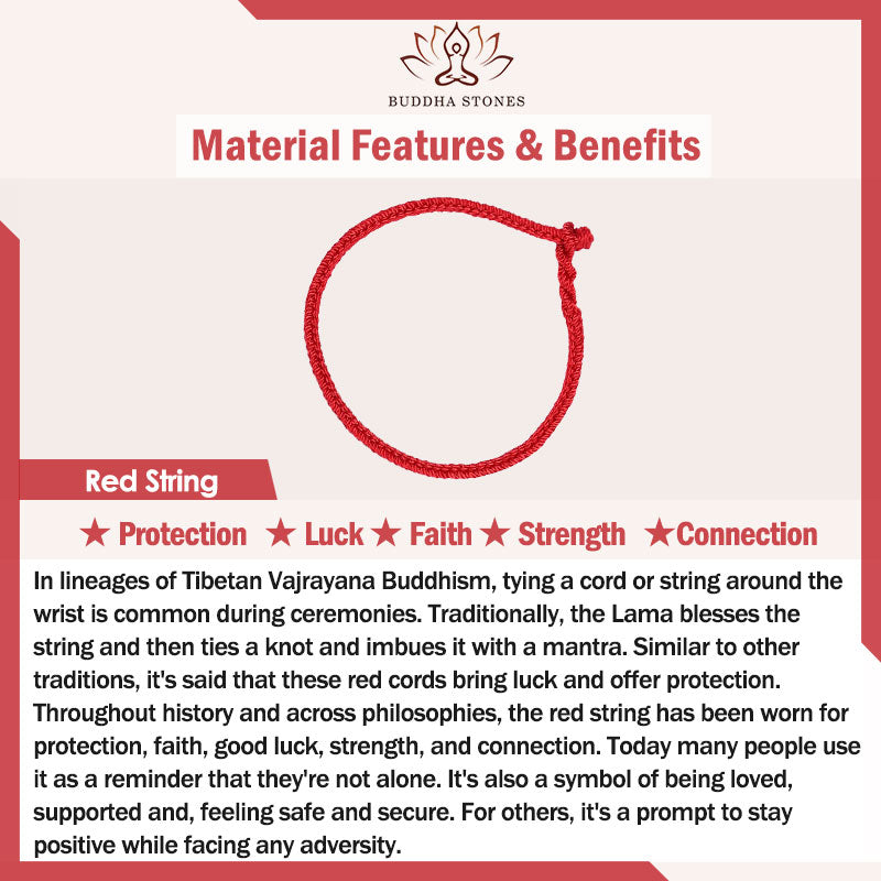Buddha Stones 999 Złota Mała Klamra Pokoju Projekt Ręcznie Robiona Bransoletka Szczęścia Pleciona Lina Anklet