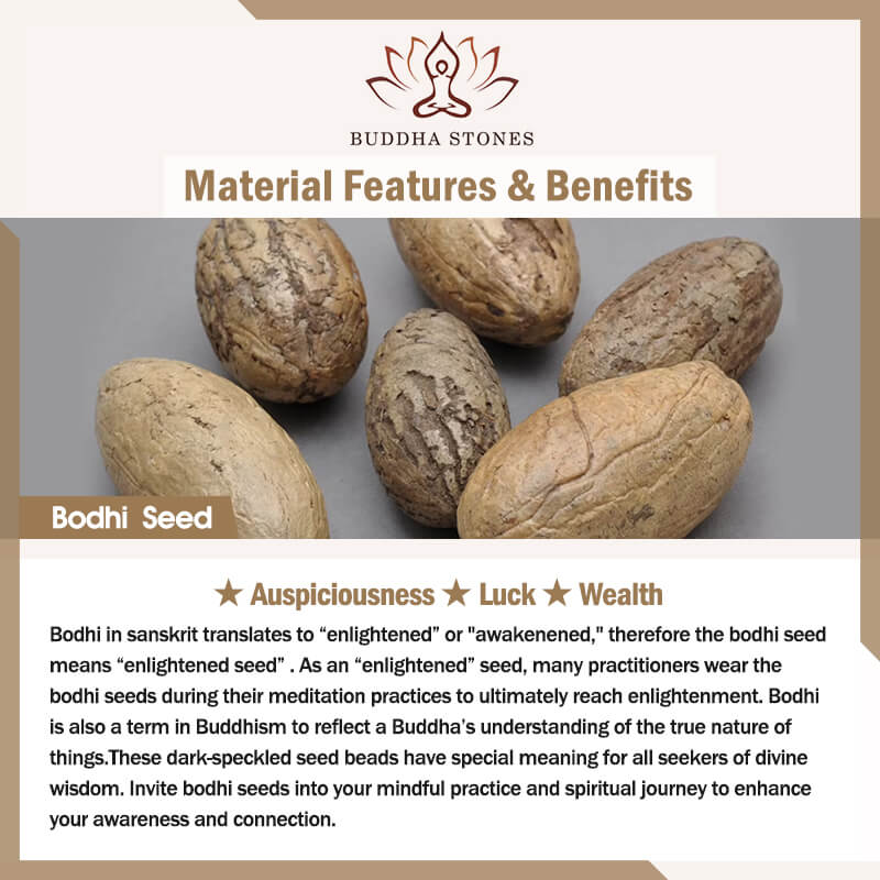Buddha Stones Biały Jadeit Bodhi Lotus Mala Harmony Naszyjnik Bransoletka