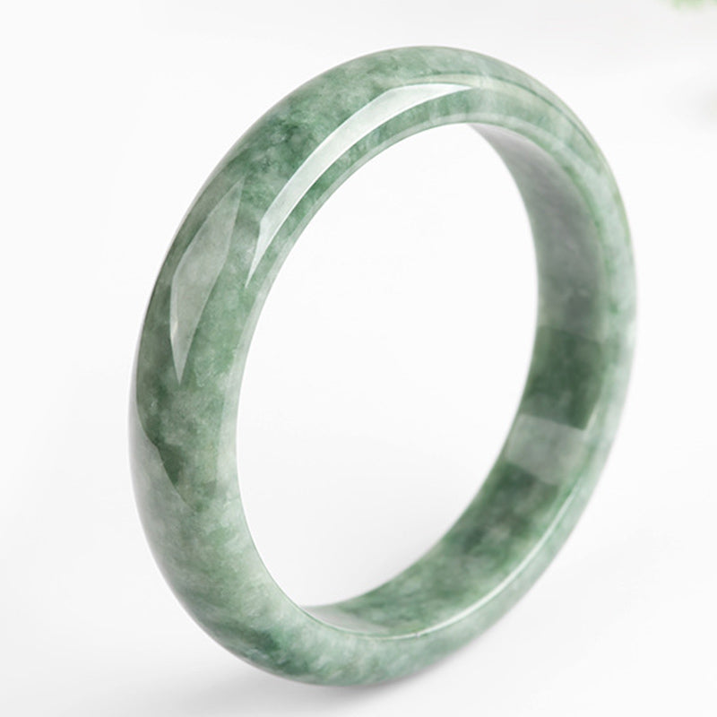 Bransoletka z naturalnego jadeitu , Buddha Stones , szczęścia i bogactwa