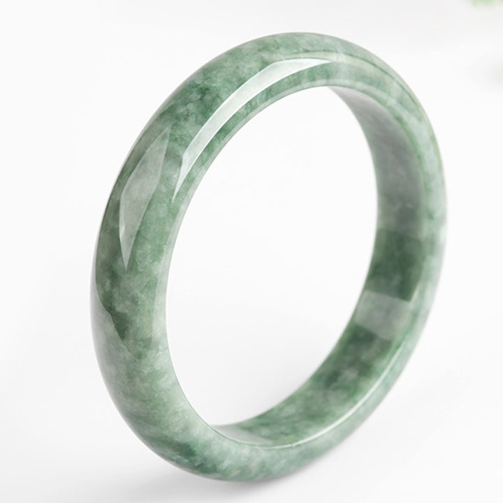 Bransoletka z naturalnego jadeitu , Buddha Stones , szczęścia i bogactwa
