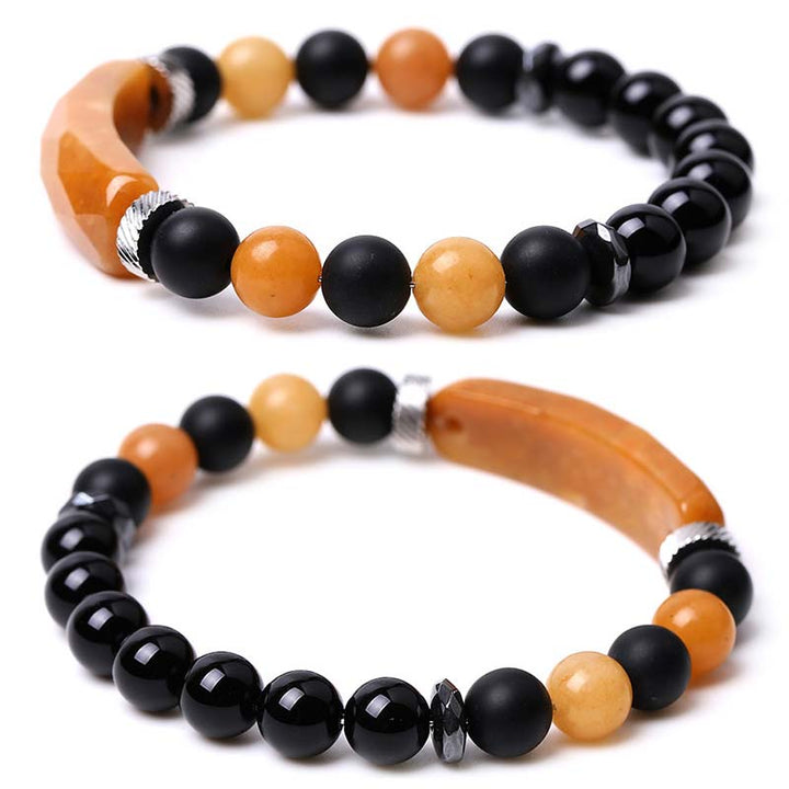 Bransoletka lecznicza Buddha Stones Natural Crystal Blue Aventurine