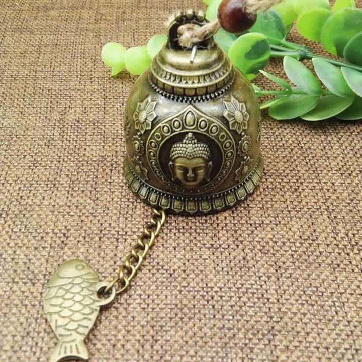 Buddha Stones Feng Shui Budda Koi Ryba Smok Słoń Wiatr Dzwonek Szczęście Dekoracja Ścienna