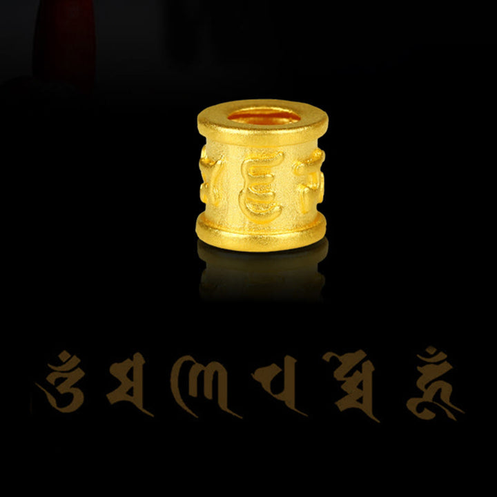 Buddha Stones Tybet 999 Złoty Om Mani Padme Hum Ręcznie Robiona Bransoletka Szczęścia Węzeł Pokoju Ośmiu Nici