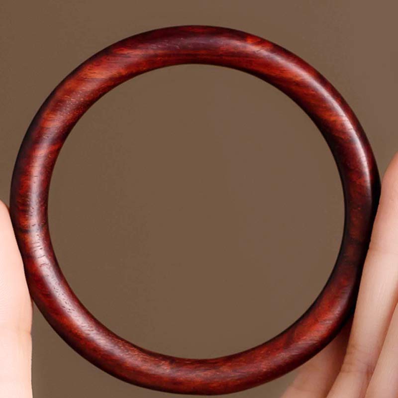 Buddha Stones Tybetańskie Małe Liście Czerwone Drzewo Sandałowe Hebanowo-Zielone Drzewo Sandałowe Bransoletka Ochronna Bangle