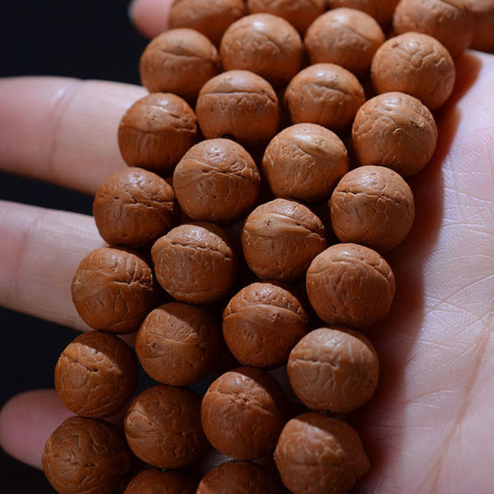 Buddha Stones 108 Mala Koraliki Nepal Bodhi Nasiona Szczęścia Bogactwo Bransoletka z frędzlami - image 7