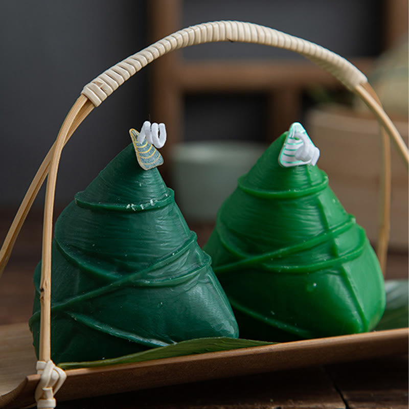 Buddha Stones , Festiwal Smoczych Łodzi, Wzór Zongzi, Świeca Zapachowa, Prezent Dla Rodziny, Przyjaciół
