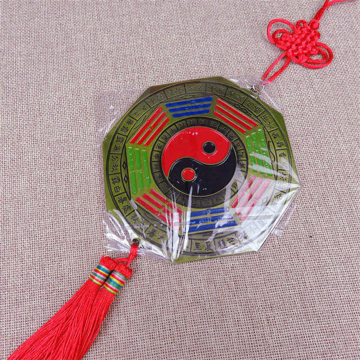Feng Shui Bagua Mapa Chińskie Węzły Harmonii Energii Lustro