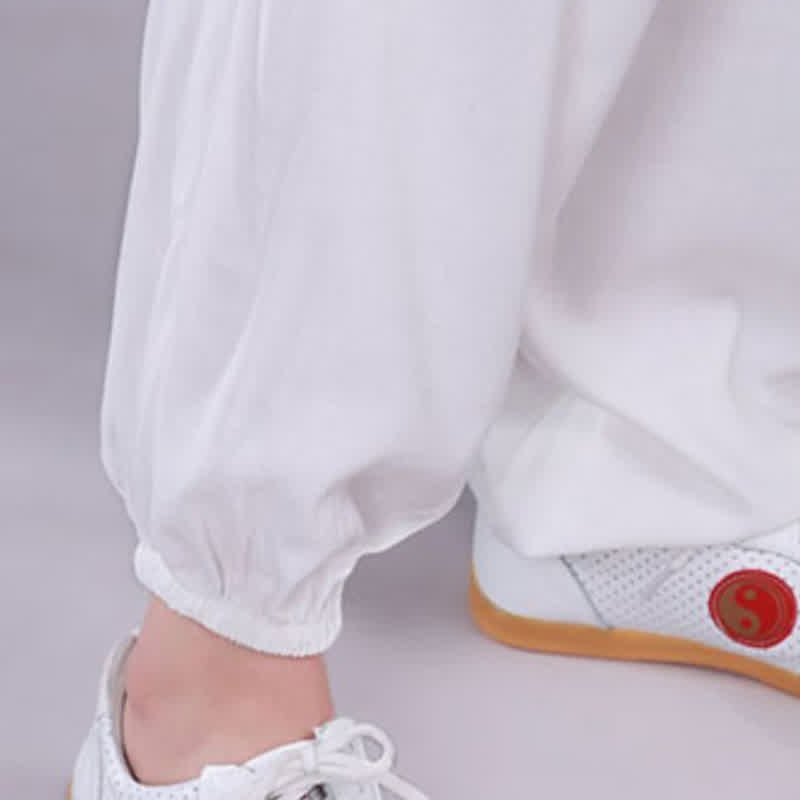 Buddha Stones Tai Chi Qigong Medytacja Modlitwa Duchowa Praktyka Zen Unisex Bawełniany Lniany Zestaw Ubrań - image 7