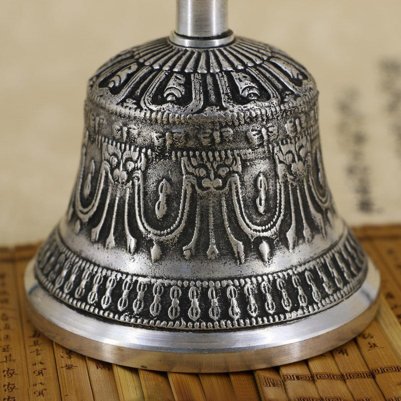 Buddha Stones Tybetański Dzwonek Medytacyjny i Wadżra Dorje Miedziany Zestaw Dekoracyjny - image 7