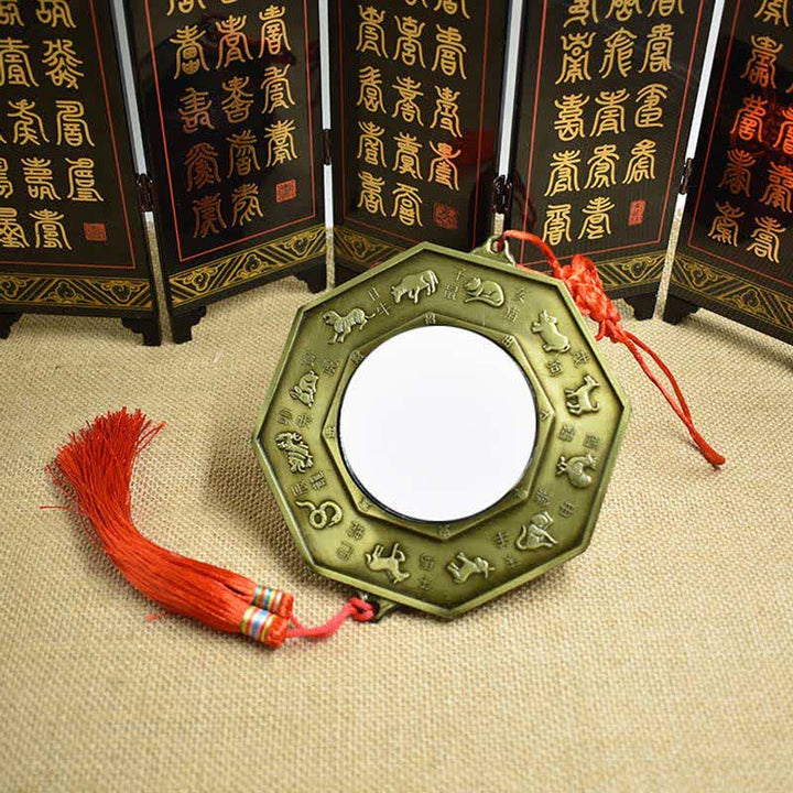 Mapa Feng Shui Bagua Monety Pięciu Cesarzy Mapa Energii Harmonii Chińskiego Węzła