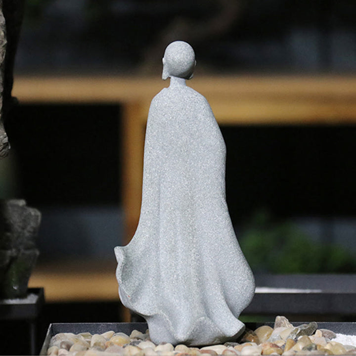 Buddha Stones Medytacja Budda Mnich Spokój Dekoracja Domu